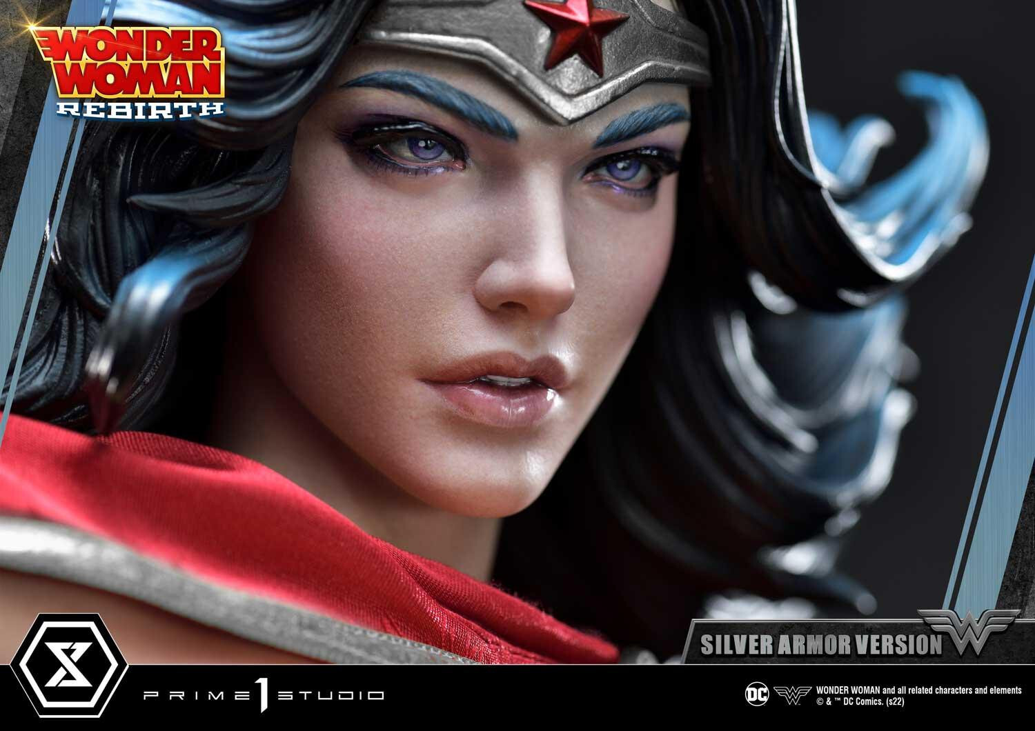 Wonder Woman Rebirth - Wonder Woman - Museum Masterline Series  (MMDC-51LM) - 1/3 - Silver Armor Version (Prime 1 Studio) photo 19