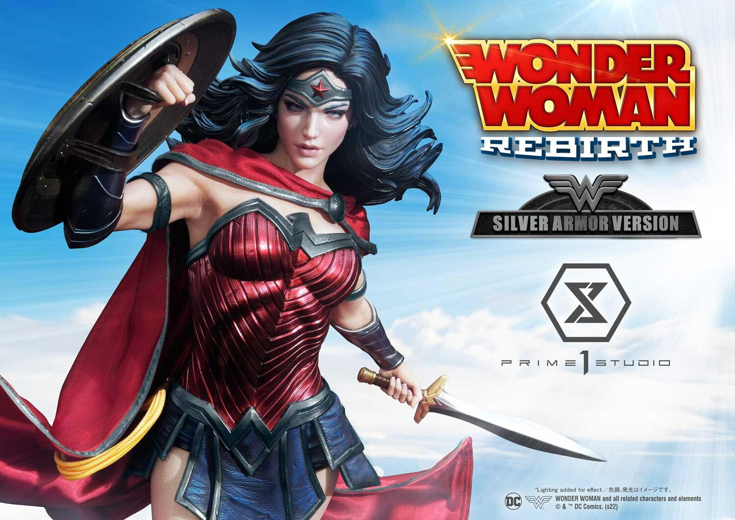 Wonder Woman Rebirth - Wonder Woman - Museum Masterline Series  (MMDC-51LM) - 1/3 - Silver Armor Version (Prime 1 Studio) photo 20