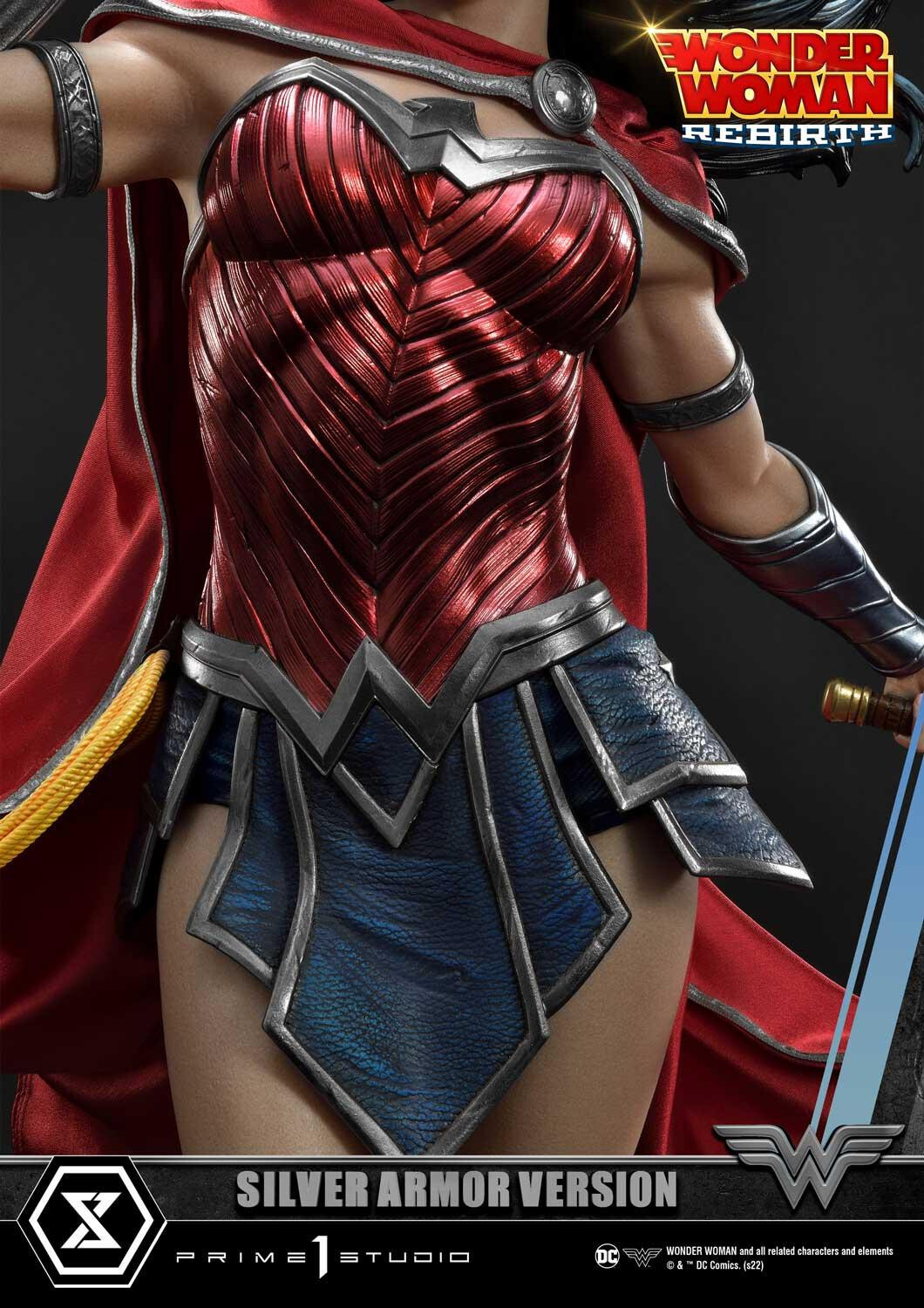 Wonder Woman Rebirth - Wonder Woman - Museum Masterline Series  (MMDC-51LM) - 1/3 - Silver Armor Version (Prime 1 Studio) photo 21