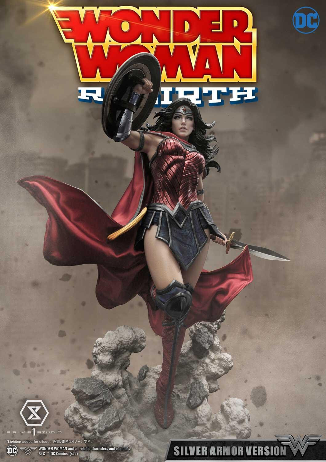 Wonder Woman Rebirth - Wonder Woman - Museum Masterline Series  (MMDC-51LM) - 1/3 - Silver Armor Version (Prime 1 Studio) photo 22