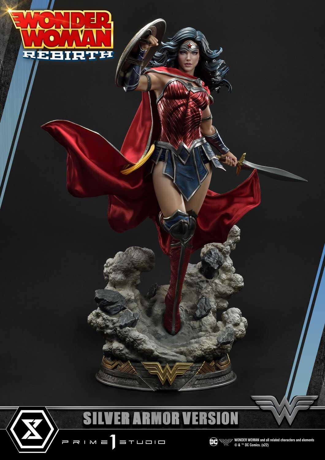Wonder Woman Rebirth - Wonder Woman - Museum Masterline Series  (MMDC-51LM) - 1/3 - Silver Armor Version (Prime 1 Studio) photo 25