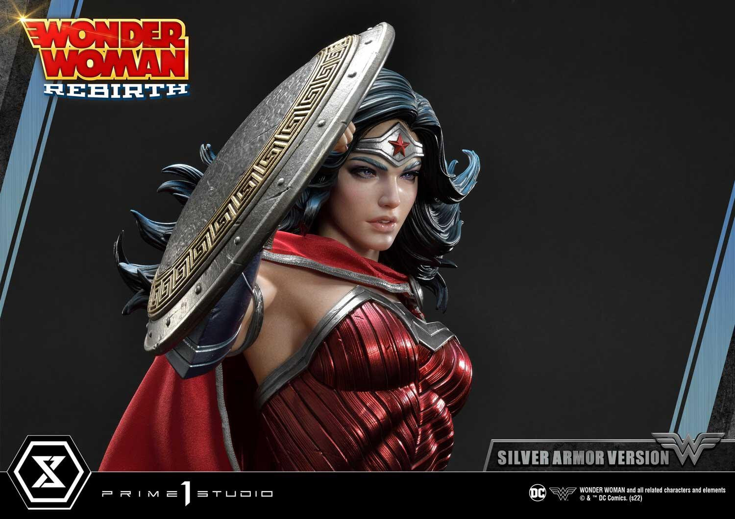 Wonder Woman Rebirth - Wonder Woman - Museum Masterline Series  (MMDC-51LM) - 1/3 - Silver Armor Version (Prime 1 Studio) photo 30