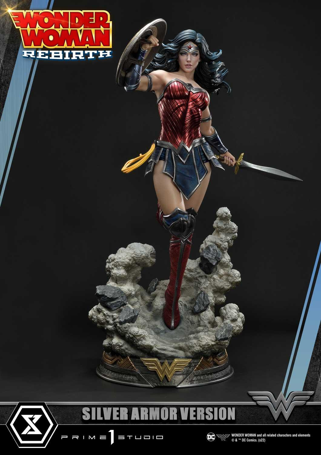 Wonder Woman Rebirth - Wonder Woman - Museum Masterline Series  (MMDC-51LM) - 1/3 - Silver Armor Version (Prime 1 Studio) photo 34