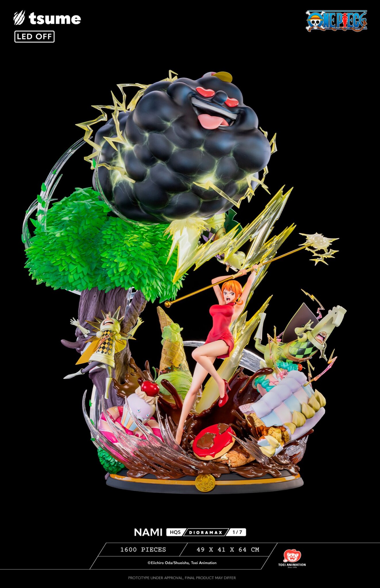 One Piece - Nami - Zeus - HQS Dioramax - 1/7 (Tsume) photo 2