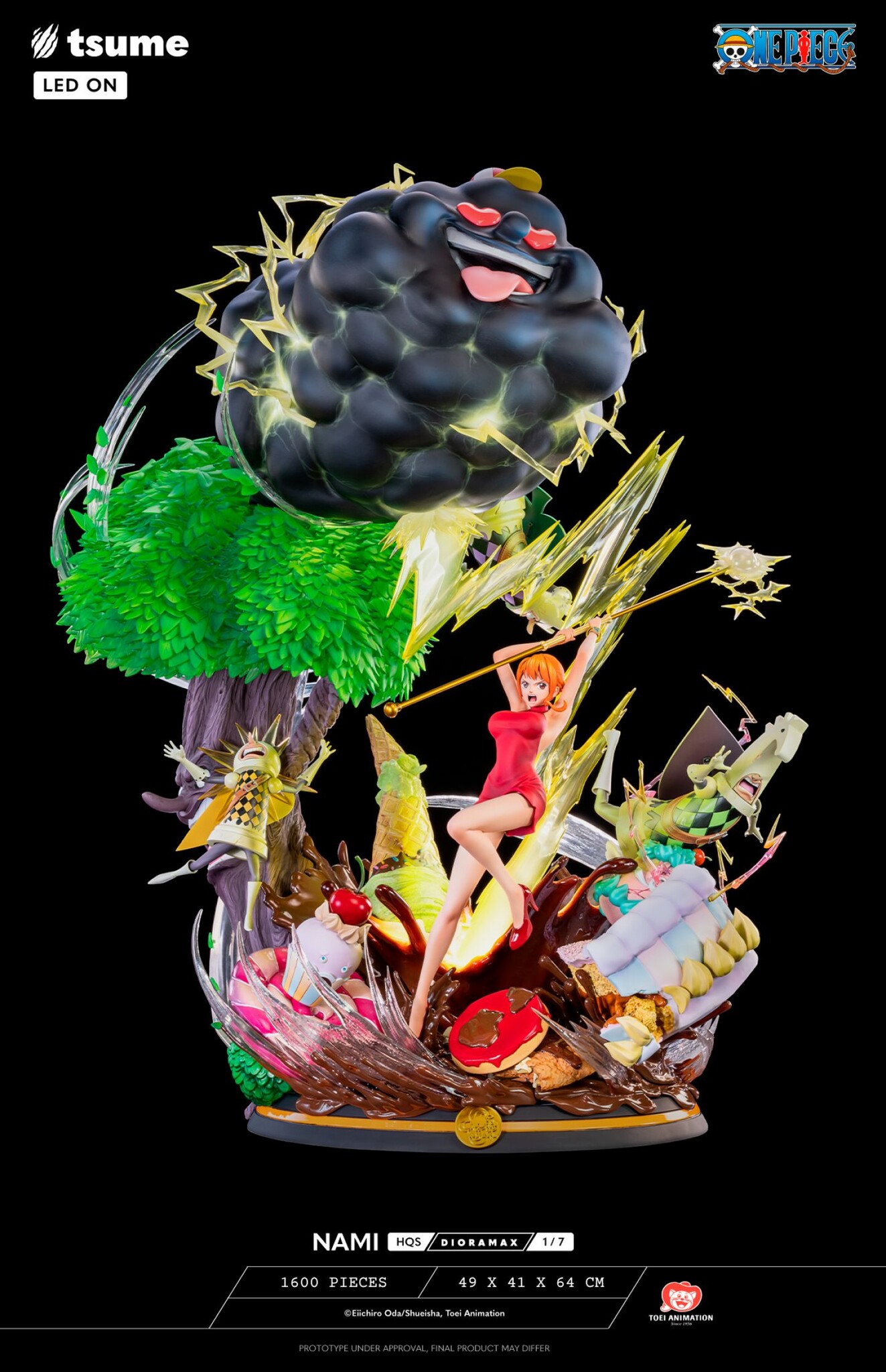 One Piece - Nami - Zeus - HQS Dioramax - 1/7 (Tsume) photo 5