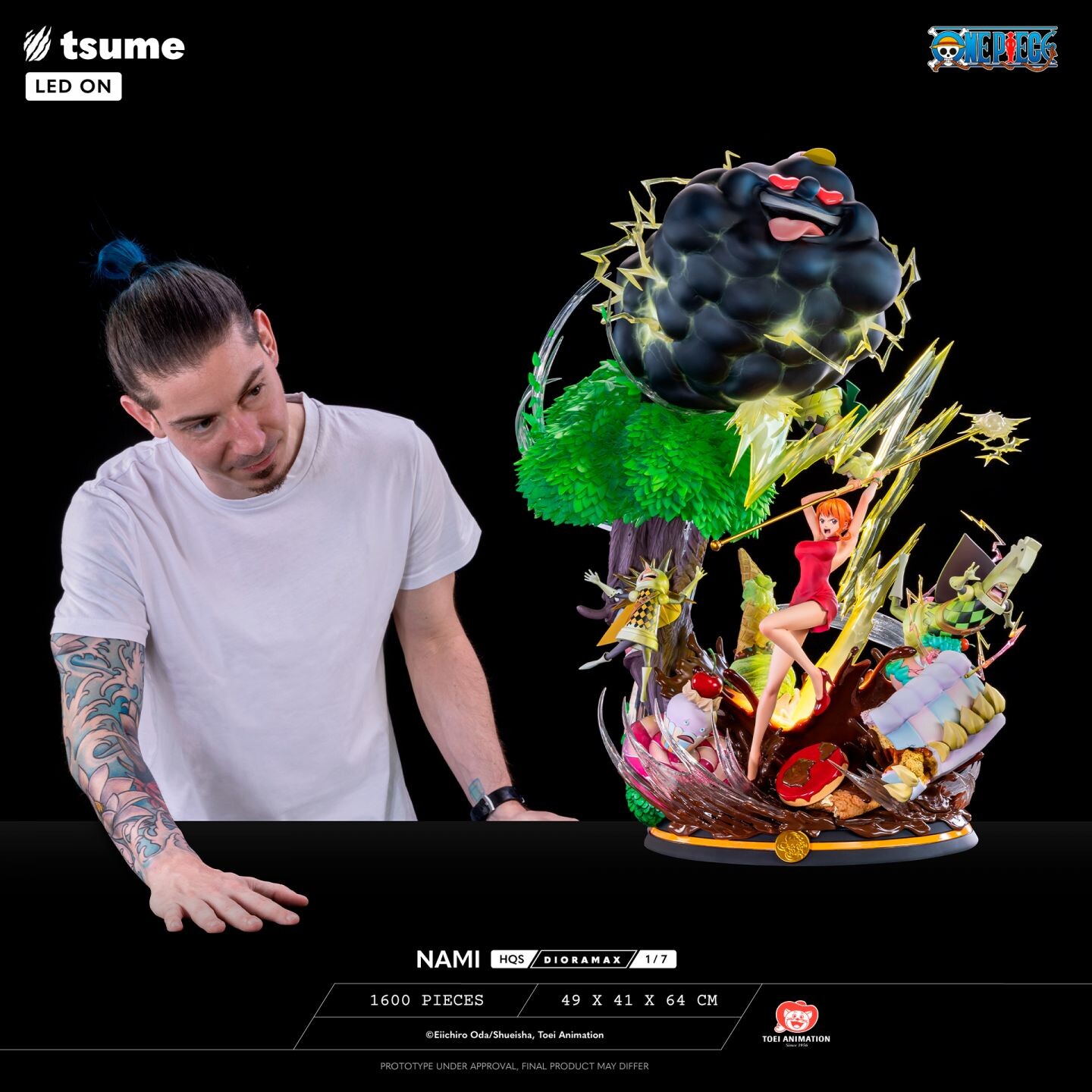 One Piece - Nami - Zeus - HQS Dioramax - 1/7 (Tsume) photo 6