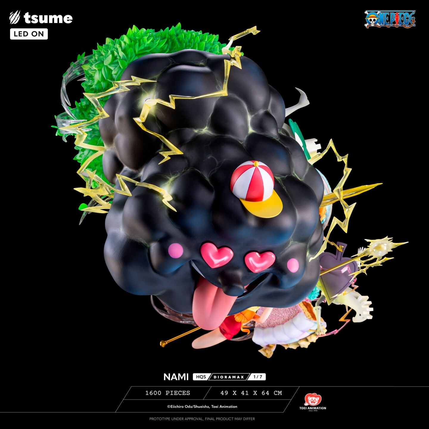 One Piece - Nami - Zeus - HQS Dioramax - 1/7 (Tsume) photo 7