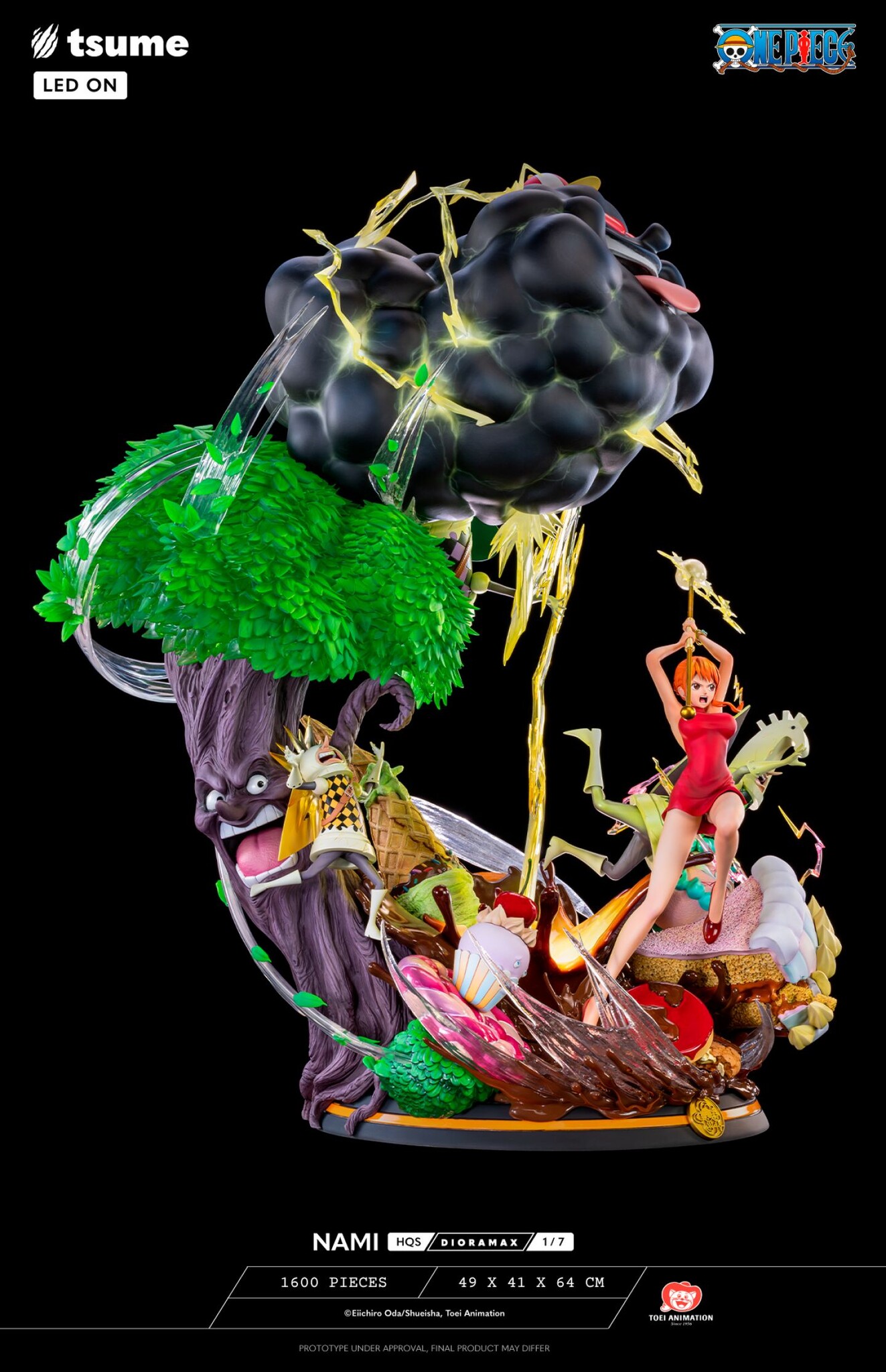 One Piece - Nami - Zeus - HQS Dioramax - 1/7 (Tsume) photo 13