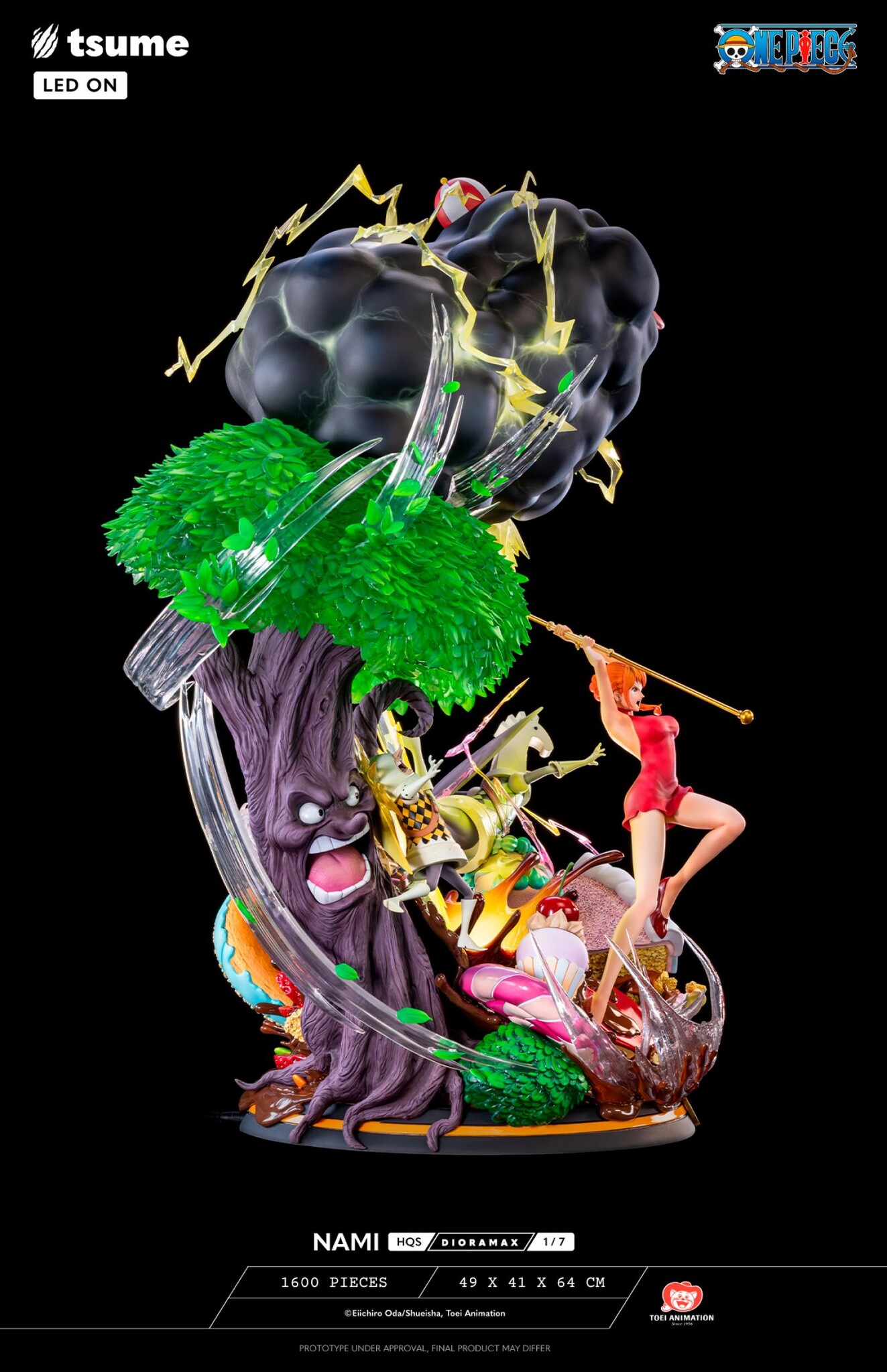 One Piece - Nami - Zeus - HQS Dioramax - 1/7 (Tsume) photo 15