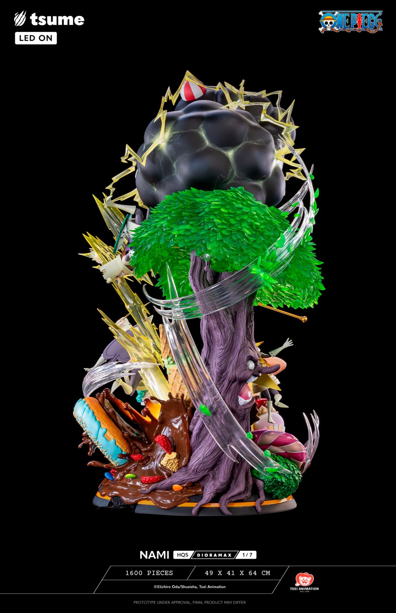 One Piece - Nami - Zeus - HQS Dioramax - 1/7 (Tsume) photo 16