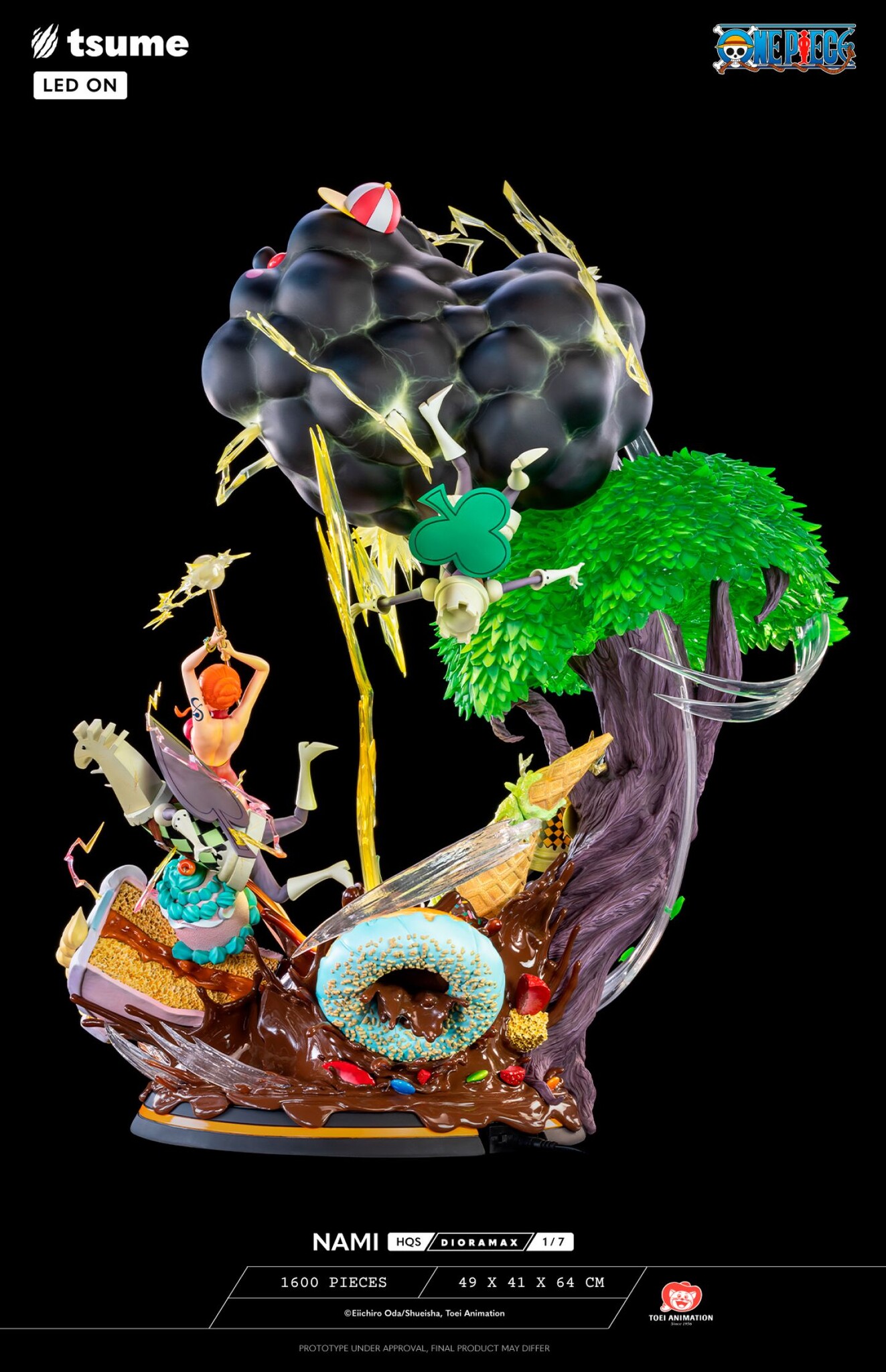 One Piece - Nami - Zeus - HQS Dioramax - 1/7 (Tsume) photo 18