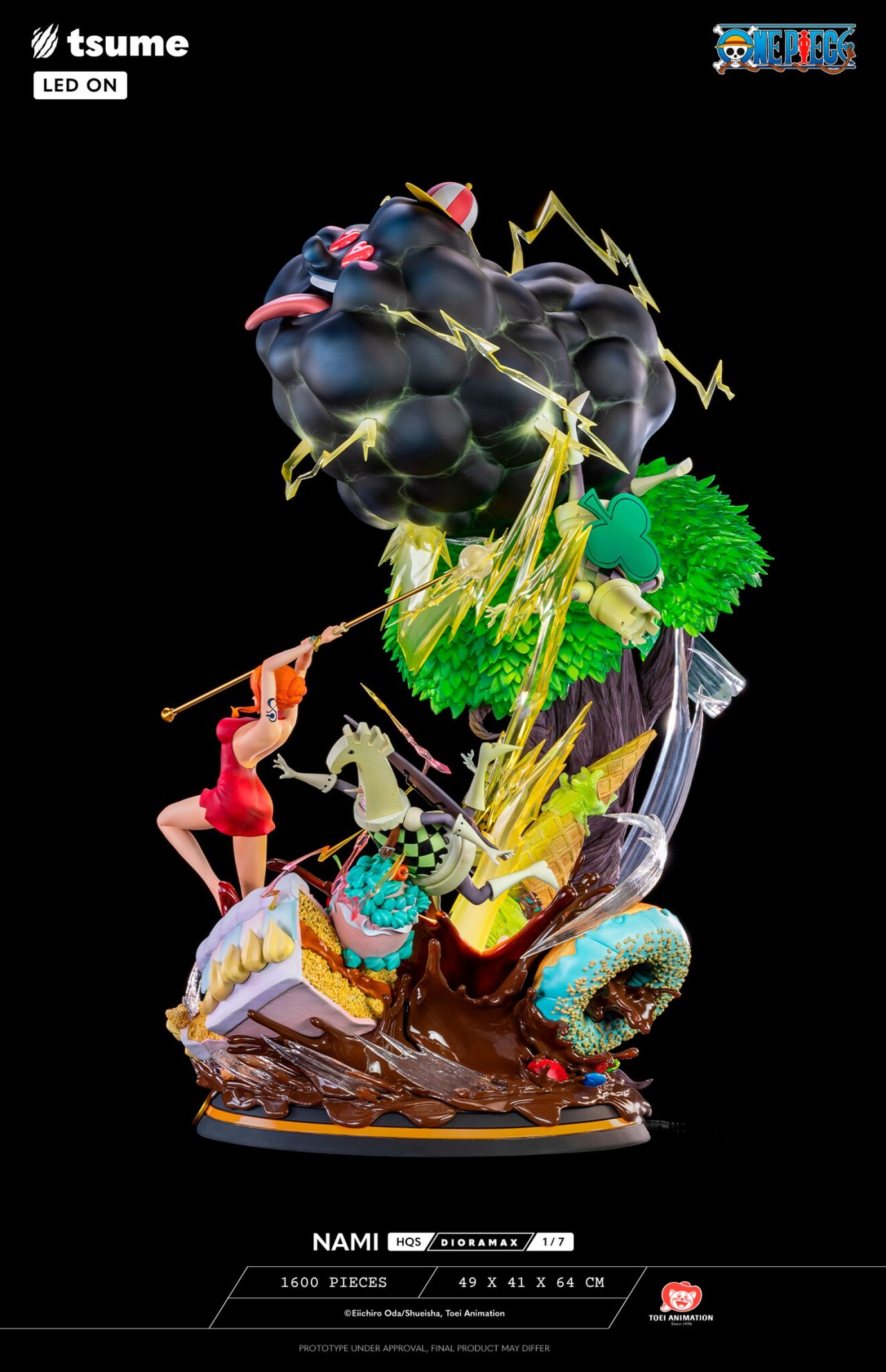 One Piece - Nami - Zeus - HQS Dioramax - 1/7 (Tsume) photo 19