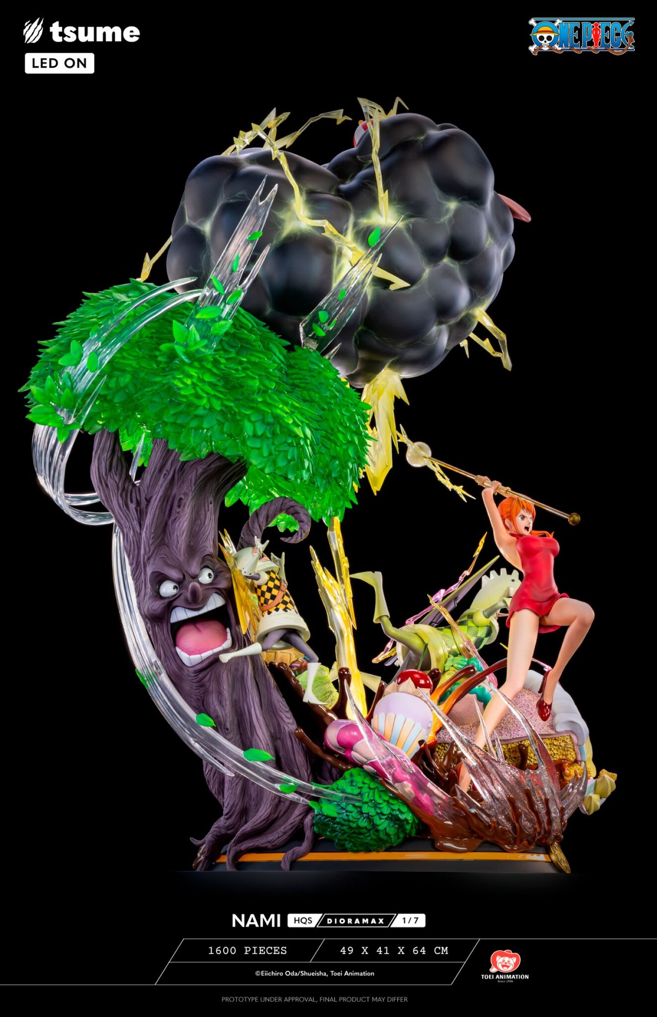 One Piece - Nami - Zeus - HQS Dioramax - 1/7 (Tsume) photo 24