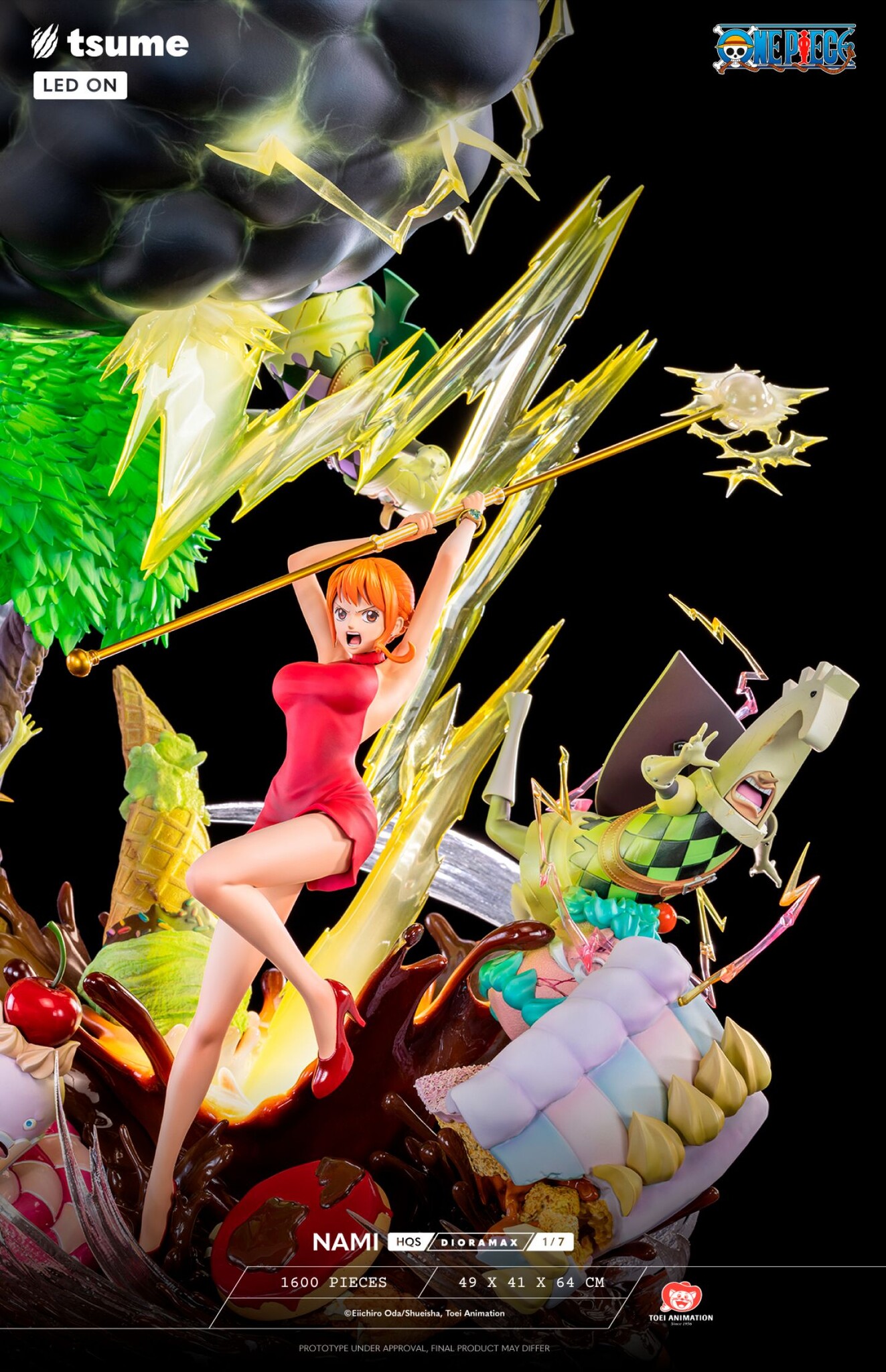 One Piece - Nami - Zeus - HQS Dioramax - 1/7 (Tsume) photo 25