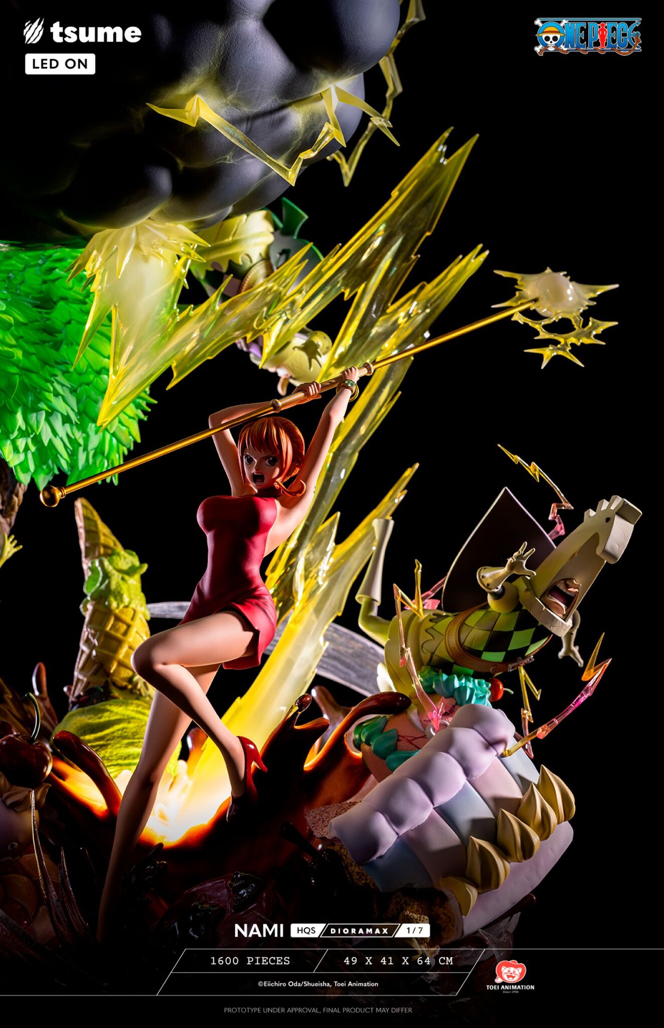 One Piece - Nami - Zeus - HQS Dioramax - 1/7 (Tsume) photo 35
