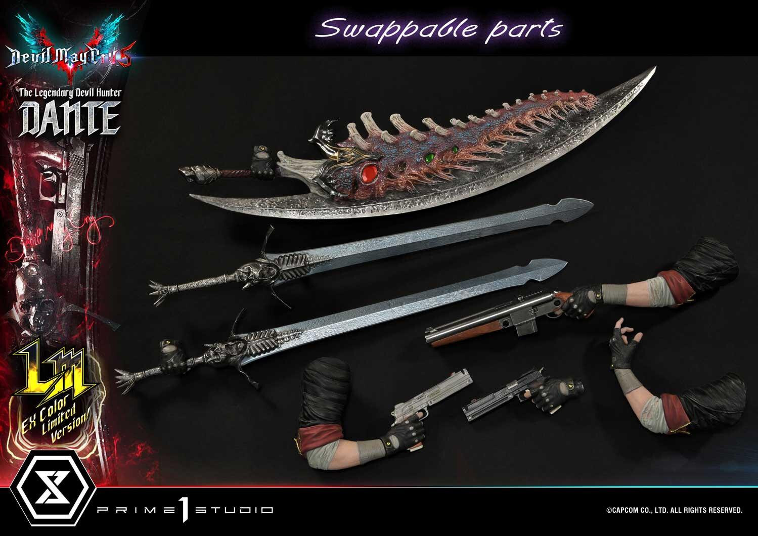Devil May Cry 5 - Dante - Ultimate Premium Masterline  (UPMDMCV-02LM) - 1/4 - EX Color, Limited Version (Prime 1 Studio) photo 24