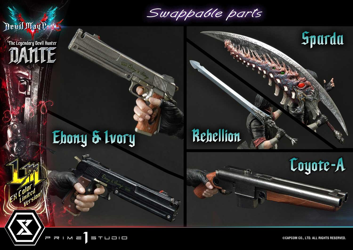 Devil May Cry 5 - Dante - Ultimate Premium Masterline  (UPMDMCV-02LM) - 1/4 - EX Color, Limited Version (Prime 1 Studio) photo 29