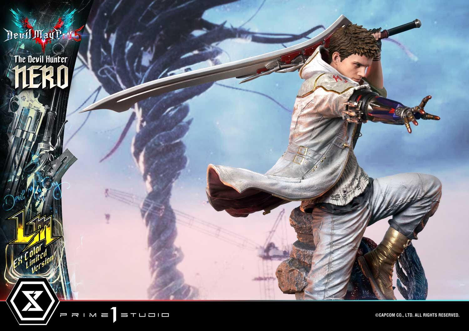 Devil May Cry 5 - Empusa - Nero - Ultimate Premium Masterline  (UPMDMCV-01LM) - 1/4 - EX Color, Limited Version (Prime 1 Studio) photo 15