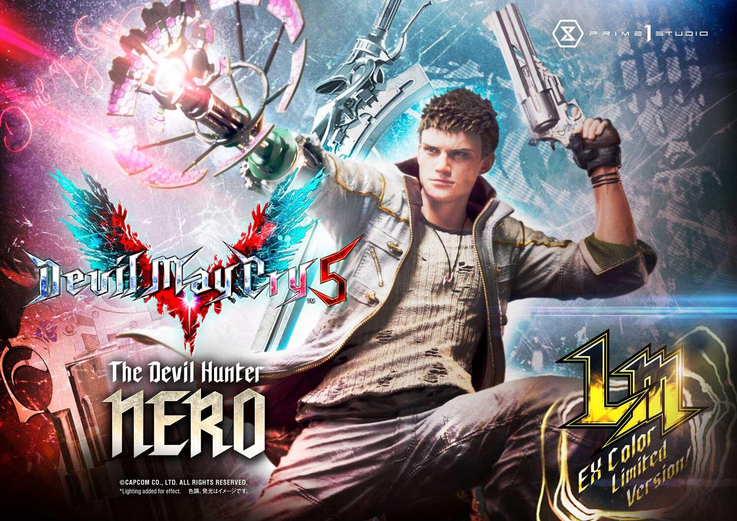 Devil May Cry 5 - Empusa - Nero - Ultimate Premium Masterline  (UPMDMCV-01LM) - 1/4 - EX Color, Limited Version (Prime 1 Studio) photo 16
