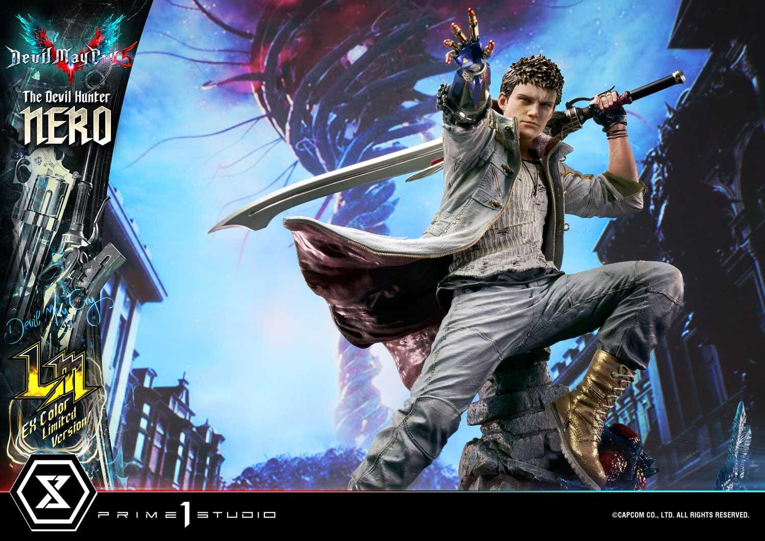 Devil May Cry 5 - Empusa - Nero - Ultimate Premium Masterline  (UPMDMCV-01LM) - 1/4 - EX Color, Limited Version (Prime 1 Studio) photo 17