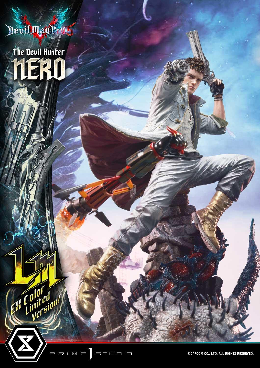 Devil May Cry 5 - Empusa - Nero - Ultimate Premium Masterline  (UPMDMCV-01LM) - 1/4 - EX Color, Limited Version (Prime 1 Studio) photo 29