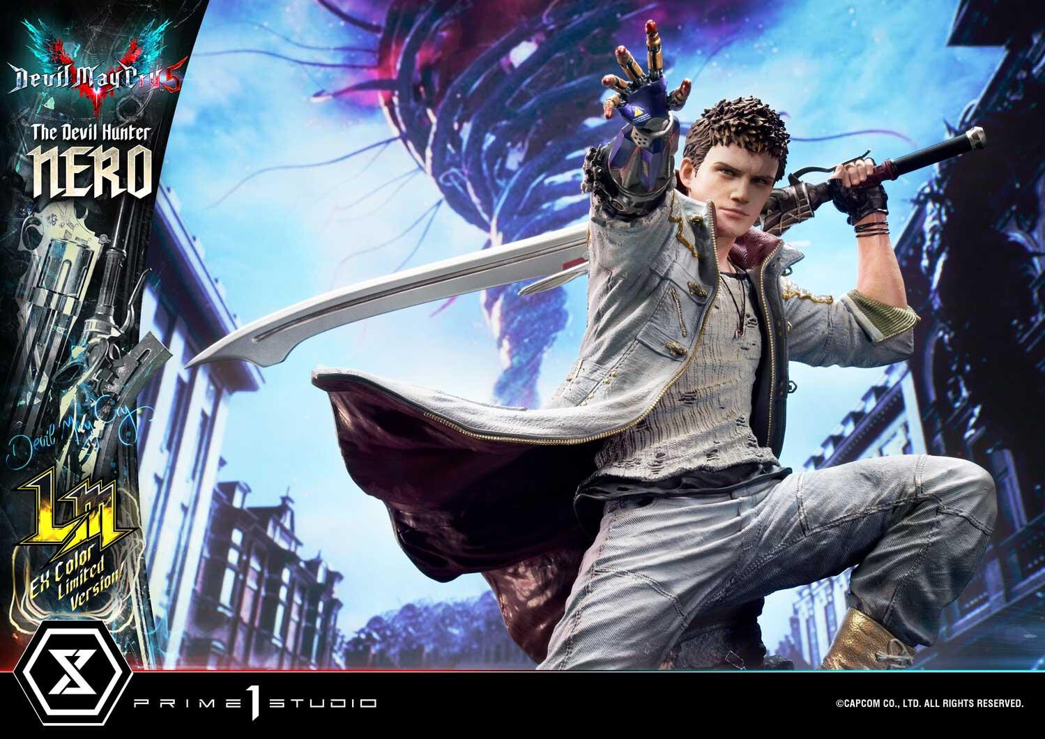 Devil May Cry 5 - Empusa - Nero - Ultimate Premium Masterline  (UPMDMCV-01LM) - 1/4 - EX Color, Limited Version (Prime 1 Studio) photo 30
