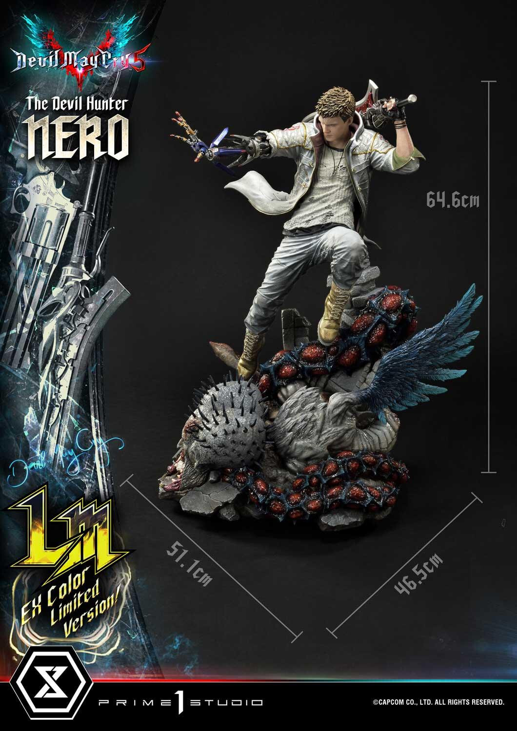 Devil May Cry 5 - Empusa - Nero - Ultimate Premium Masterline  (UPMDMCV-01LM) - 1/4 - EX Color, Limited Version (Prime 1 Studio) photo 35
