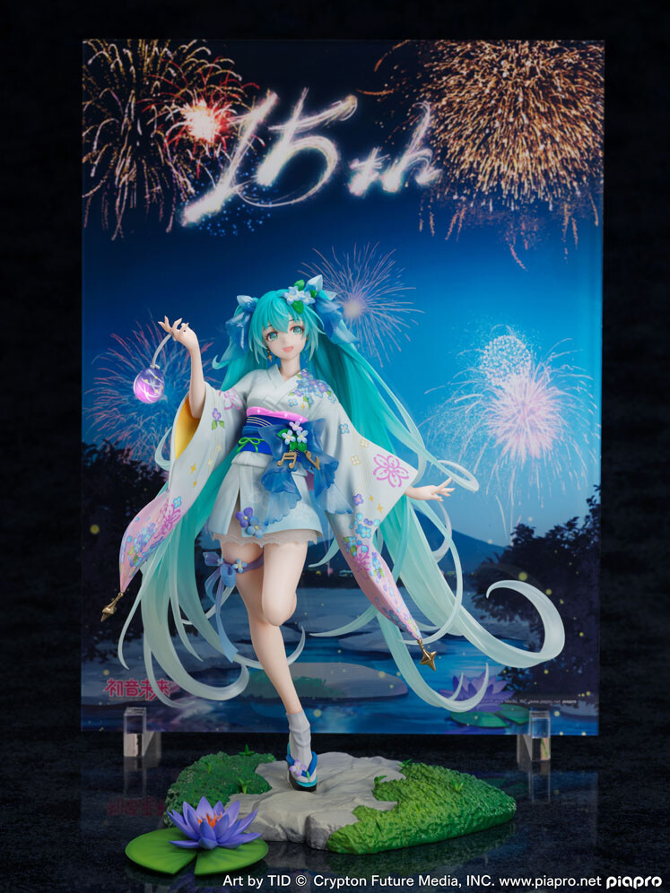 Piapro Characters - Hatsune Miku - F:Nex - 1/7 - Manatsu Hanabi Ver. (FuRyu) photo 15