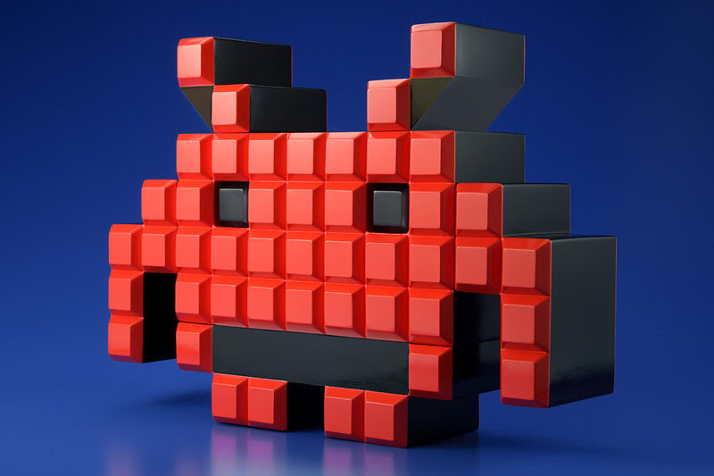 Space Invaders - Medium Invader - SoftB (Bell Fine) photo 2