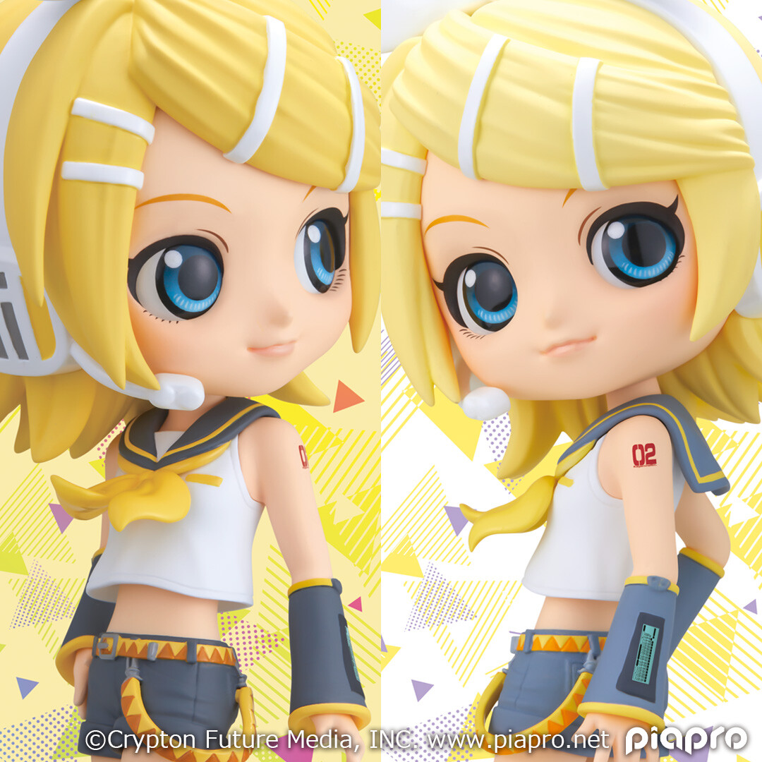 Vocaloid - Kagamine Rin - Q Posket - A (Bandai Spirits) photo 2