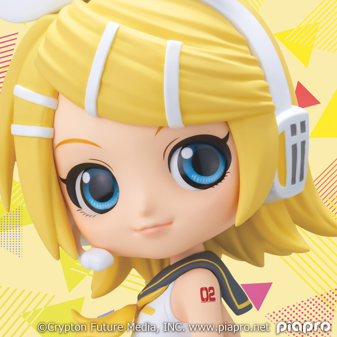 Vocaloid - Kagamine Rin - Q Posket - A (Bandai Spirits) photo 3