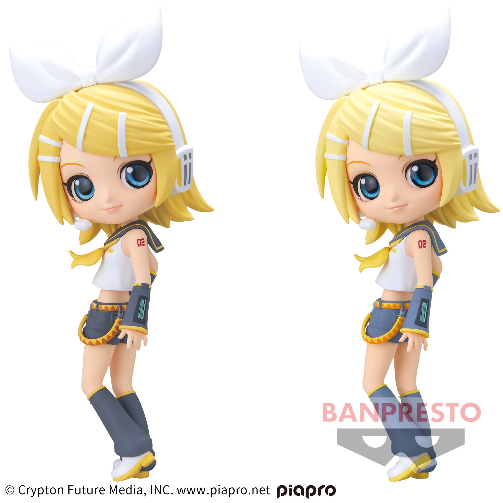 Vocaloid - Kagamine Rin - Q Posket - B (Bandai Spirits) photo 3