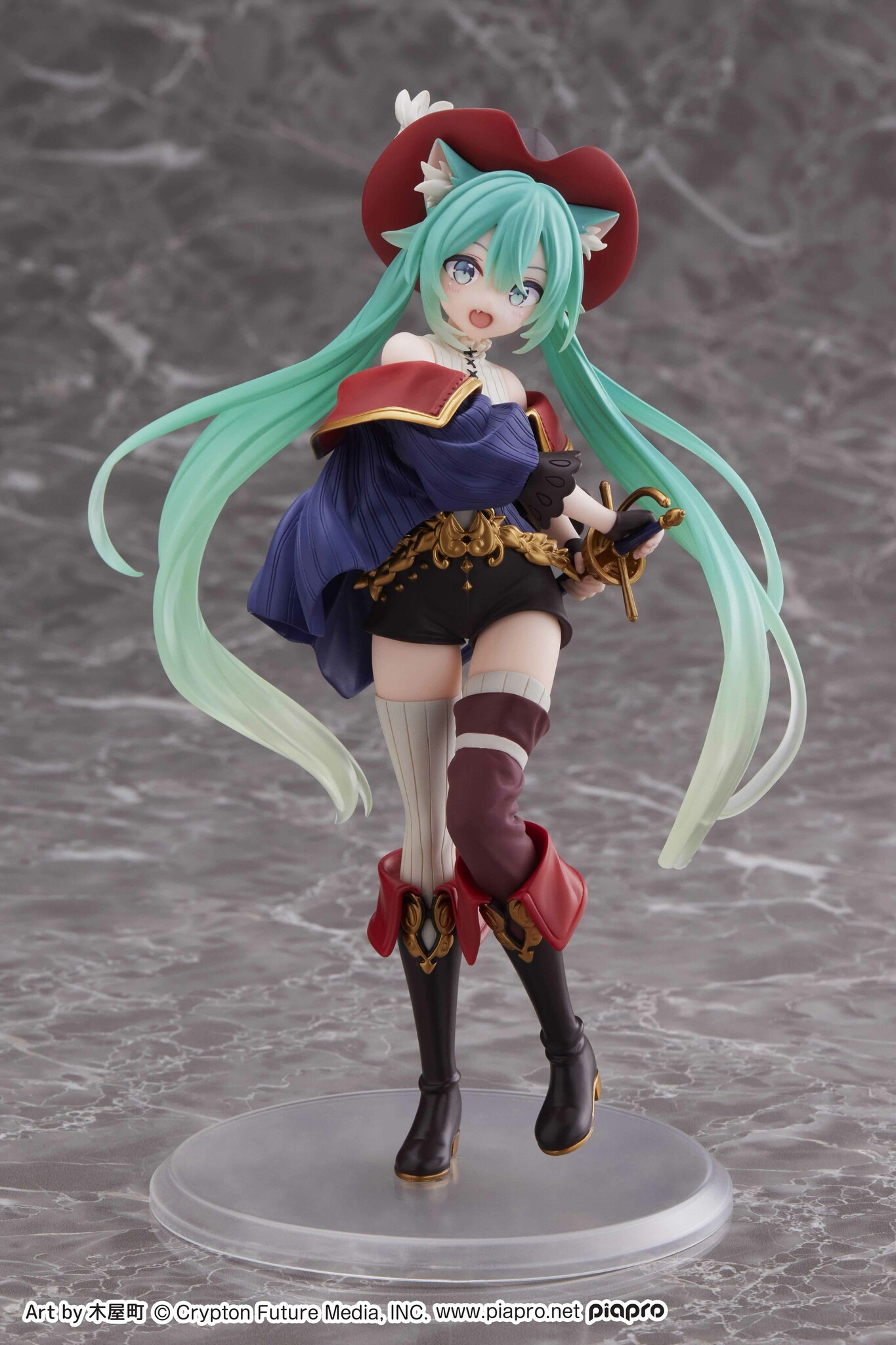 Piapro Characters - Hatsune Miku - Hatsune Miku Wonderland Series - Nagagutsu o Haita Neko (Taito) photo 2