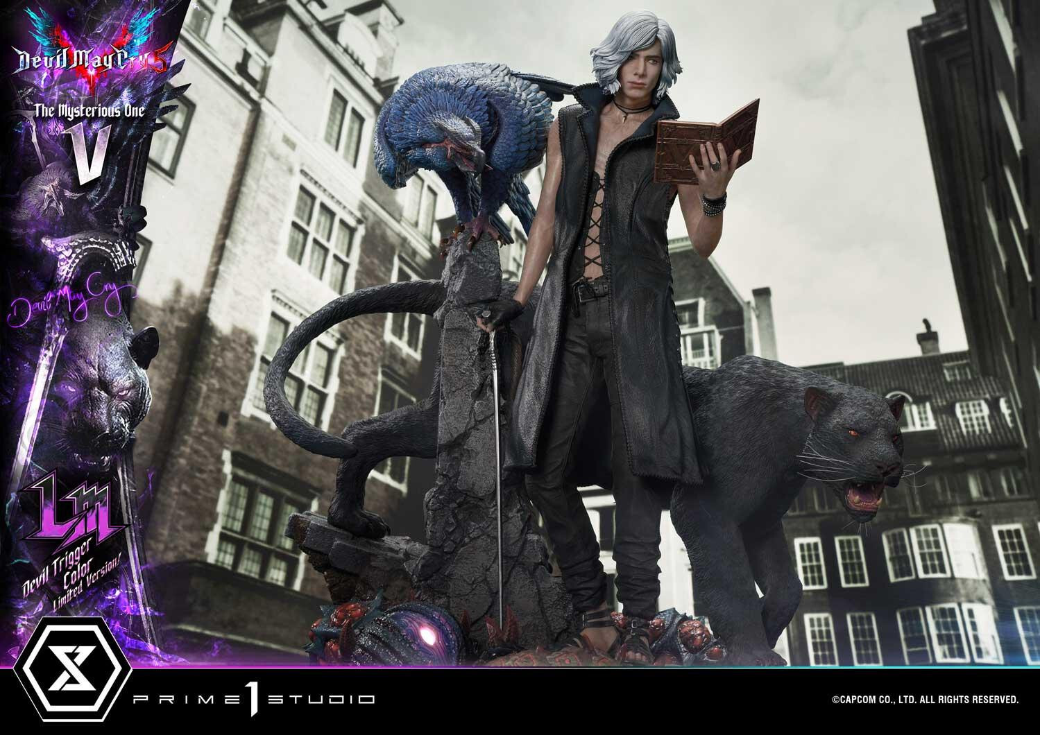 Devil May Cry 5 - Griffon - Nightmare - Shadow - V - Ultimate Premium Masterline (UPMDMCV-04LM) - 1/4 - Devil Trigger Color, Limited Version (Prime 1 Studio) photo 5