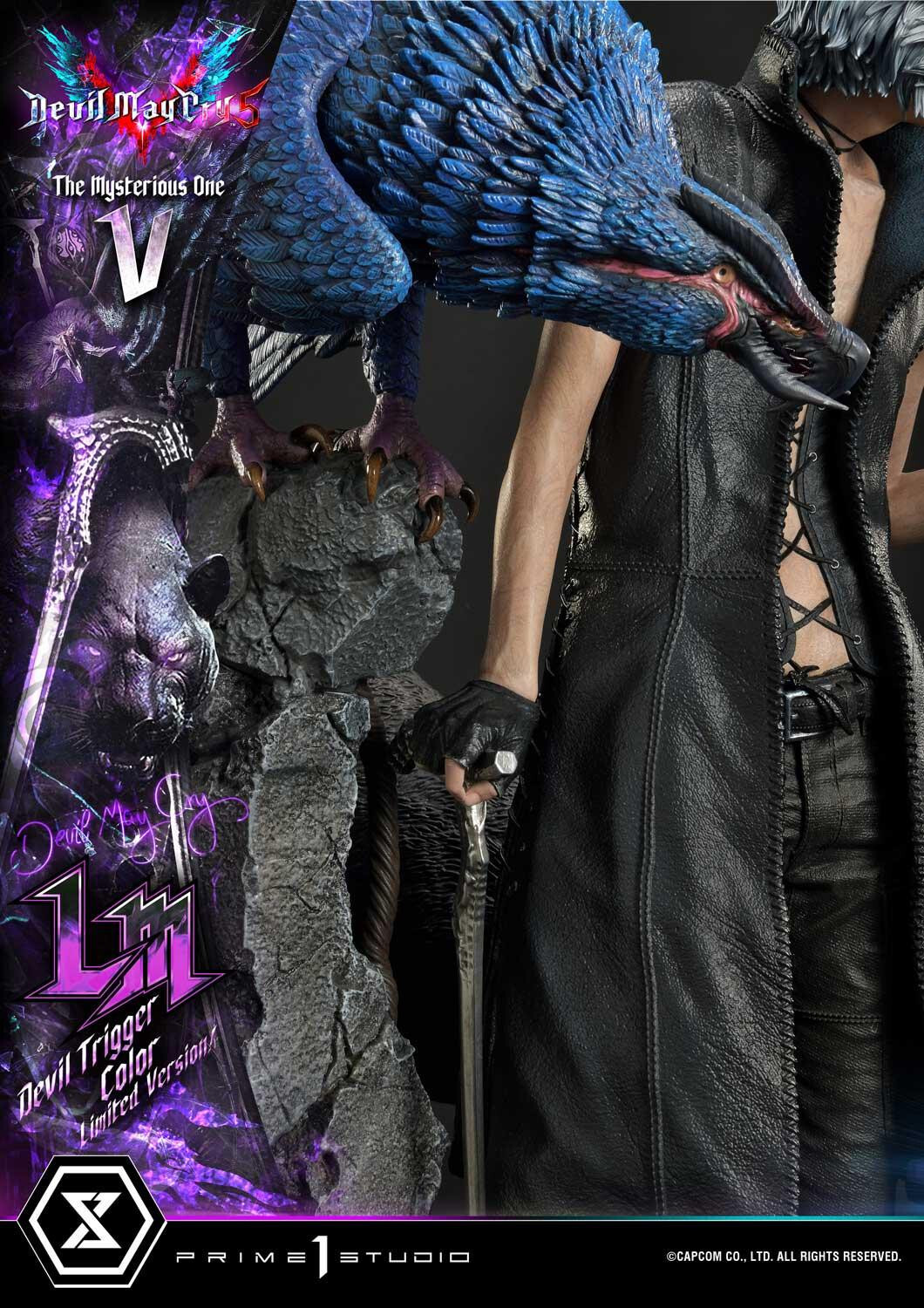 Devil May Cry 5 - Griffon - Nightmare - Shadow - V - Ultimate Premium Masterline (UPMDMCV-04LM) - 1/4 - Devil Trigger Color, Limited Version (Prime 1 Studio) photo 8