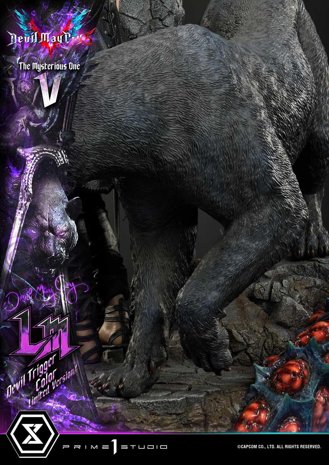 Devil May Cry 5 - Griffon - Nightmare - Shadow - V - Ultimate Premium Masterline (UPMDMCV-04LM) - 1/4 - Devil Trigger Color, Limited Version (Prime 1 Studio) photo 11