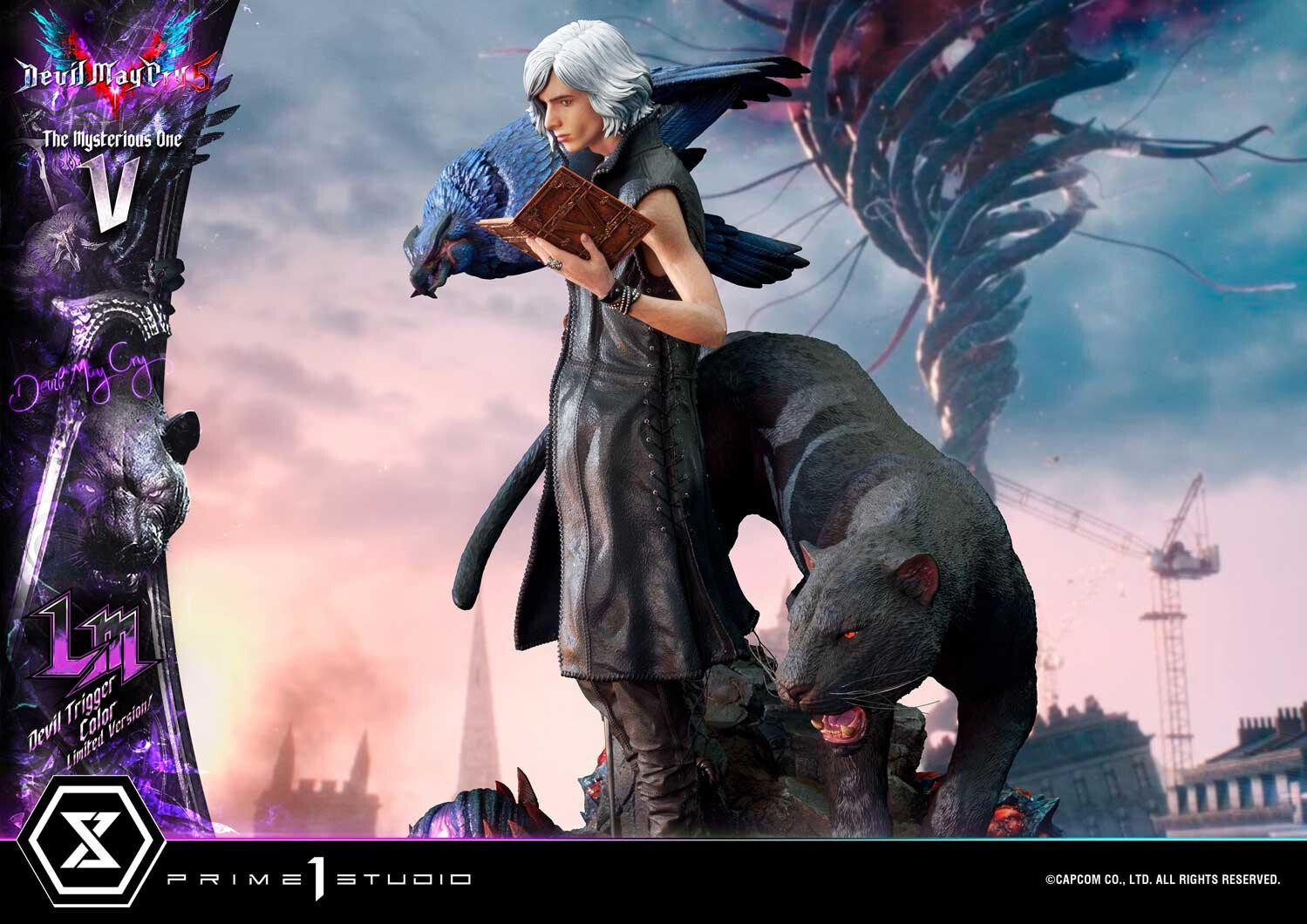 Devil May Cry 5 - Griffon - Nightmare - Shadow - V - Ultimate Premium Masterline (UPMDMCV-04LM) - 1/4 - Devil Trigger Color, Limited Version (Prime 1 Studio) photo 13