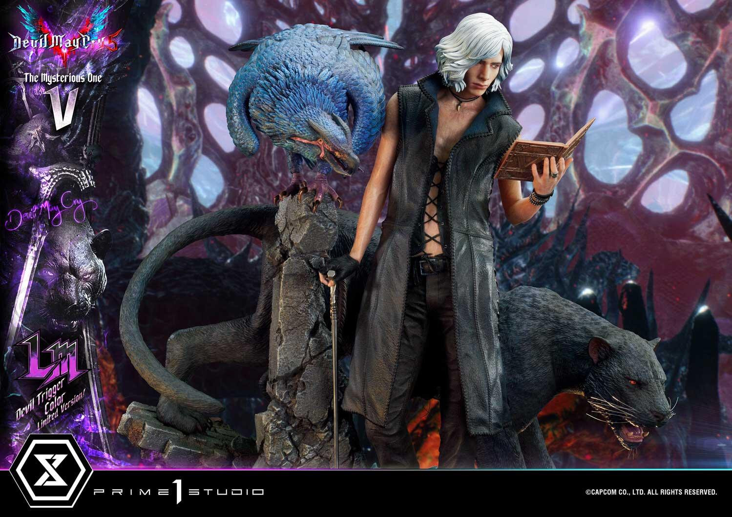 Devil May Cry 5 - Griffon - Nightmare - Shadow - V - Ultimate Premium Masterline (UPMDMCV-04LM) - 1/4 - Devil Trigger Color, Limited Version (Prime 1 Studio) photo 14