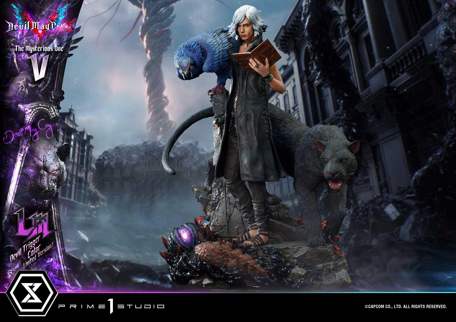 Devil May Cry 5 - Griffon - Nightmare - Shadow - V - Ultimate Premium Masterline (UPMDMCV-04LM) - 1/4 - Devil Trigger Color, Limited Version (Prime 1 Studio) photo 25