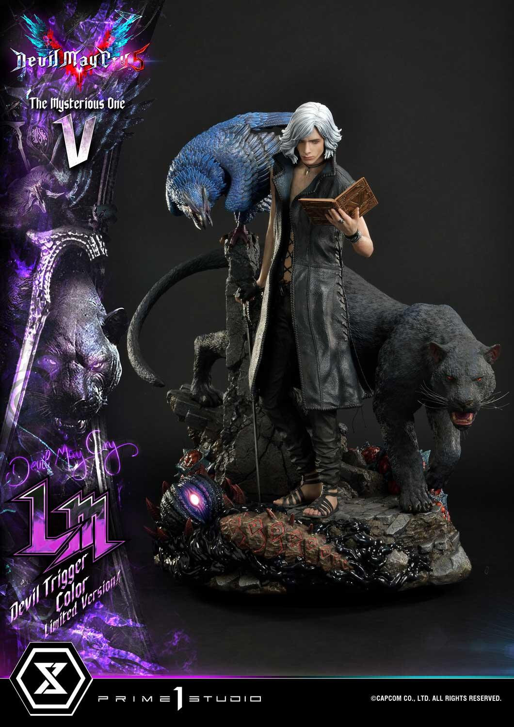 Devil May Cry 5 - Griffon - Nightmare - Shadow - V - Ultimate Premium Masterline (UPMDMCV-04LM) - 1/4 - Devil Trigger Color, Limited Version (Prime 1 Studio) photo 29