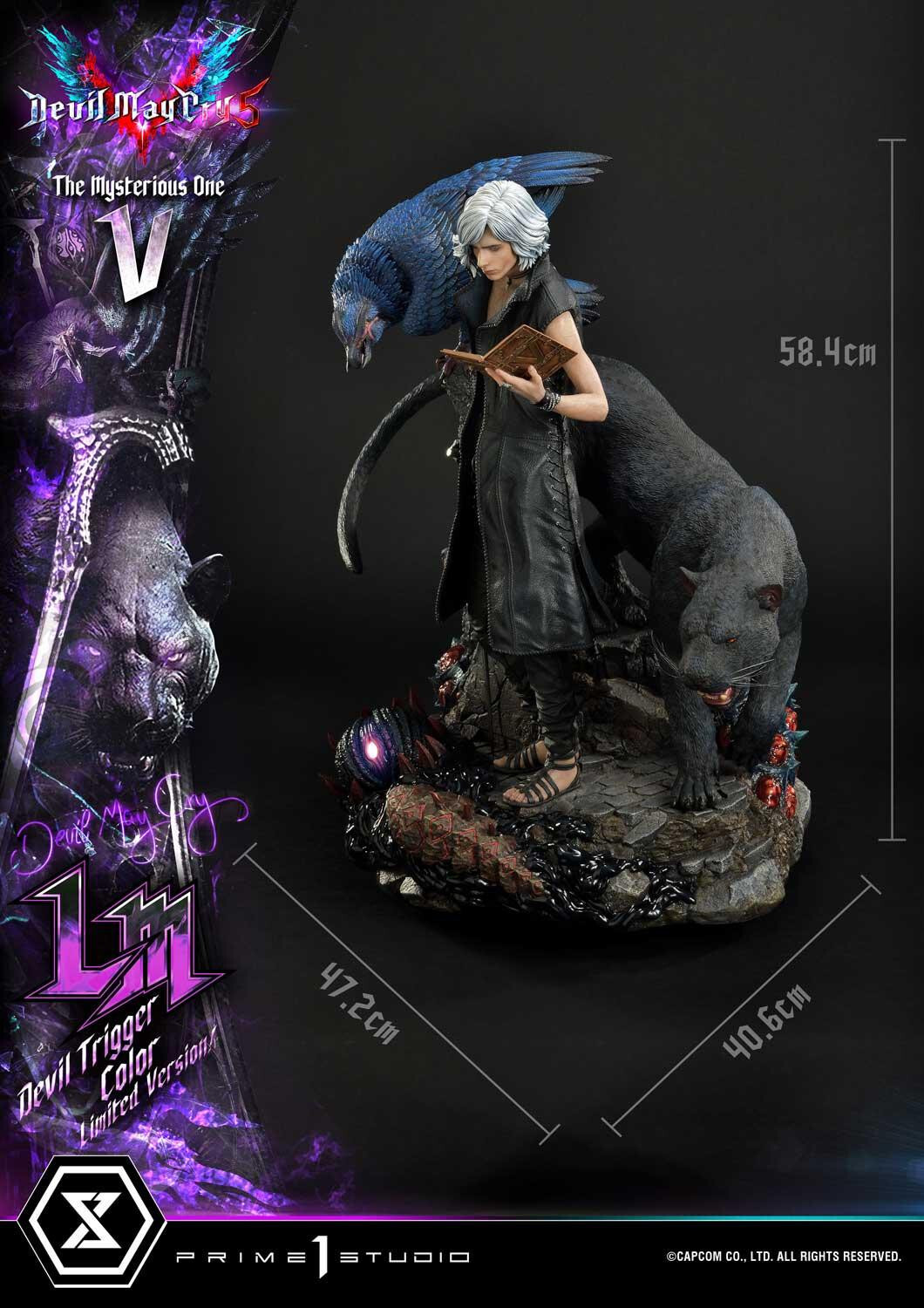 Devil May Cry 5 - Griffon - Nightmare - Shadow - V - Ultimate Premium Masterline (UPMDMCV-04LM) - 1/4 - Devil Trigger Color, Limited Version (Prime 1 Studio) photo 30