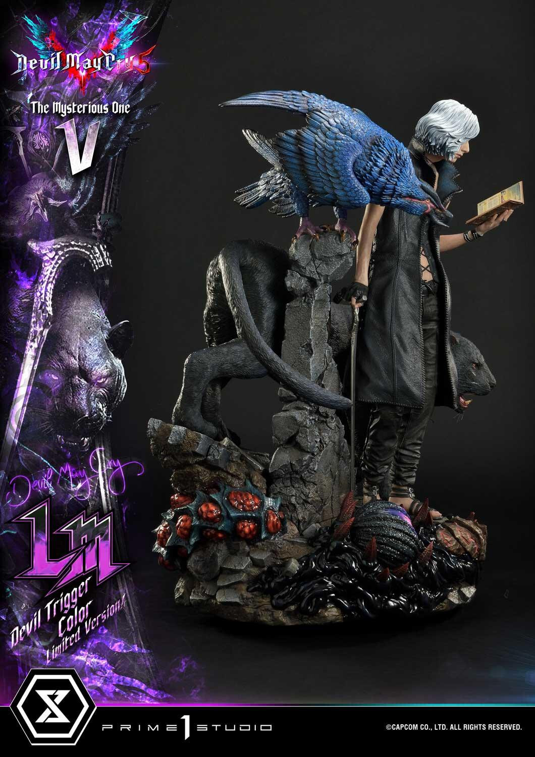 Devil May Cry 5 - Griffon - Nightmare - Shadow - V - Ultimate Premium Masterline (UPMDMCV-04LM) - 1/4 - Devil Trigger Color, Limited Version (Prime 1 Studio) photo 31