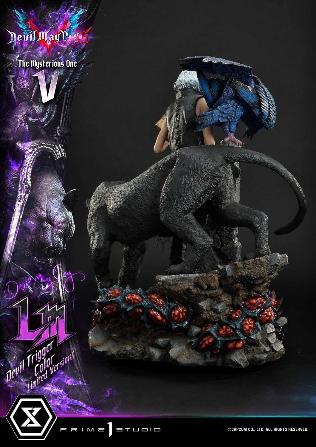 Devil May Cry 5 - Griffon - Nightmare - Shadow - V - Ultimate Premium Masterline (UPMDMCV-04LM) - 1/4 - Devil Trigger Color, Limited Version (Prime 1 Studio) photo 32