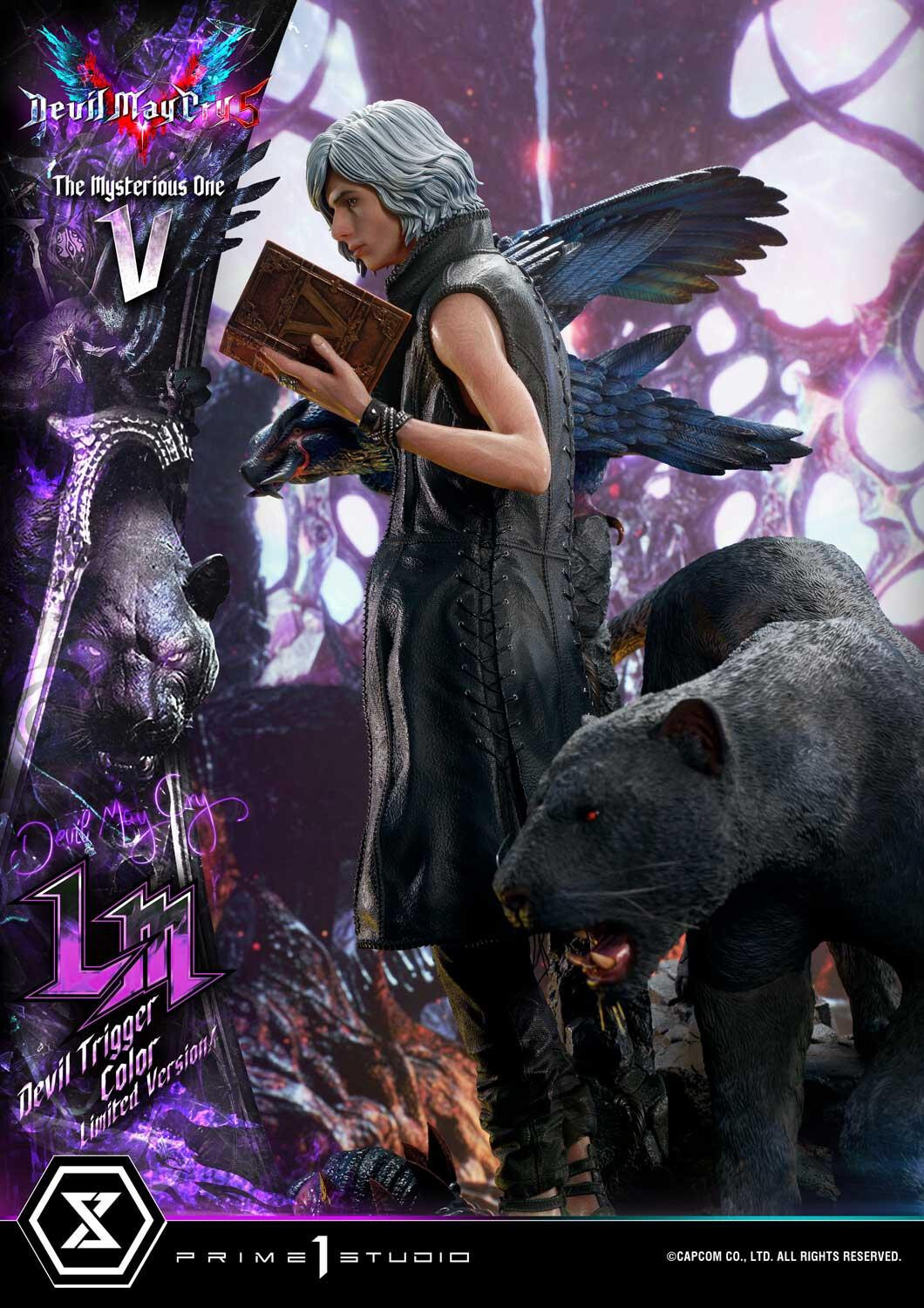Devil May Cry 5 - Griffon - Nightmare - Shadow - V - Ultimate Premium Masterline (UPMDMCV-04LM) - 1/4 - Devil Trigger Color, Limited Version (Prime 1 Studio) photo 35