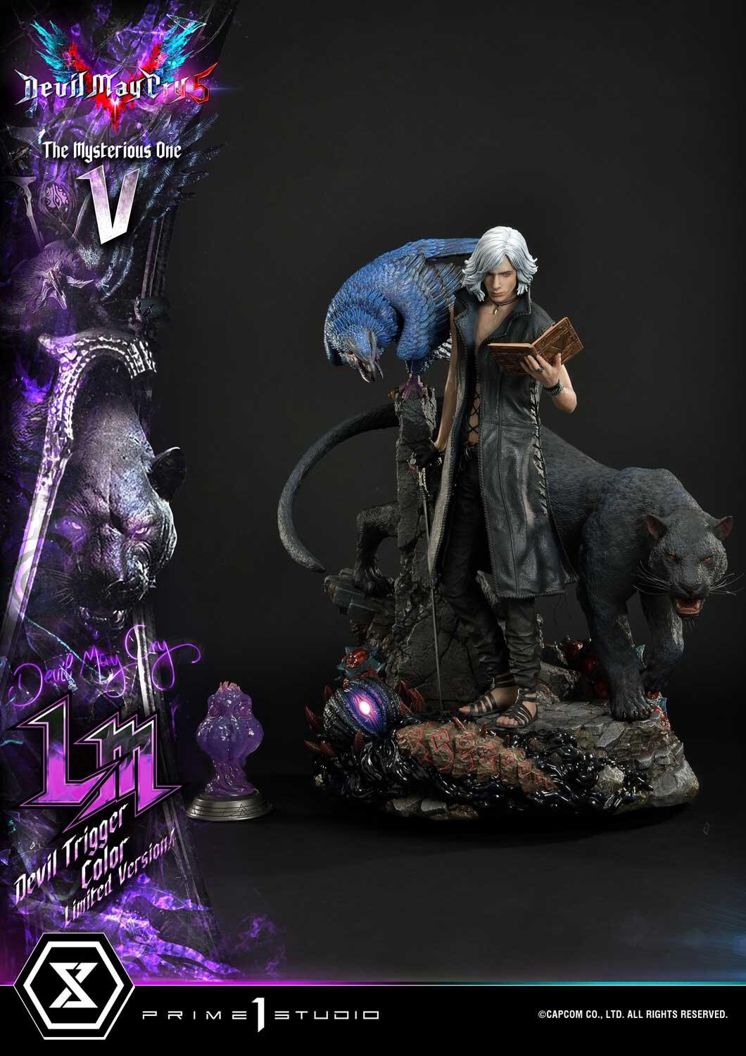Devil May Cry 5 - Griffon - Nightmare - Shadow - V - Ultimate Premium Masterline (UPMDMCV-04LM) - 1/4 - Devil Trigger Color, Limited Version (Prime 1 Studio) photo 36