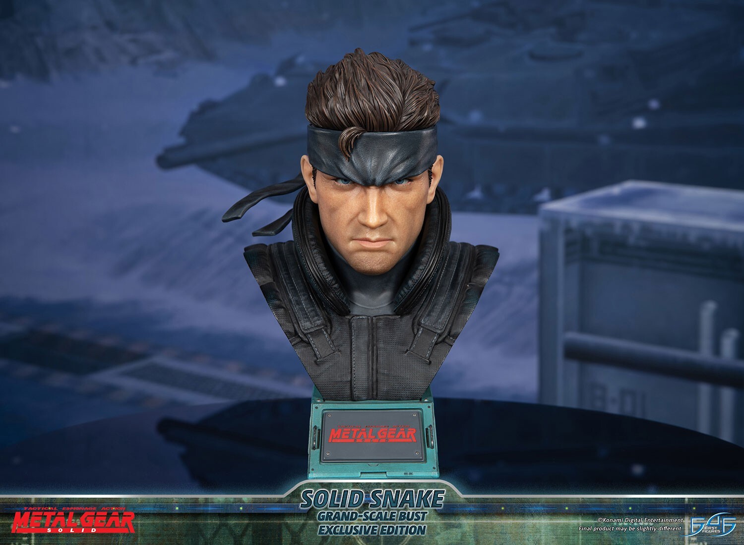 Metal Gear Solid - Solid Snake - Bust - Grand Scale Bust - Exclusive (First 4 Figures) photo 8