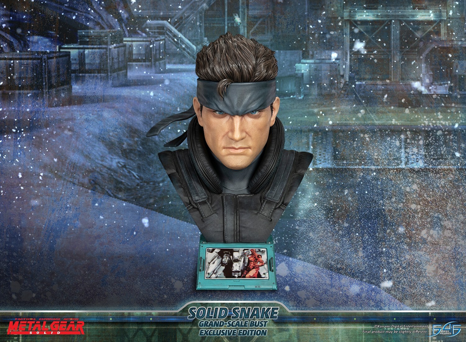 Metal Gear Solid - Solid Snake - Bust - Grand Scale Bust - Exclusive (First 4 Figures) photo 14