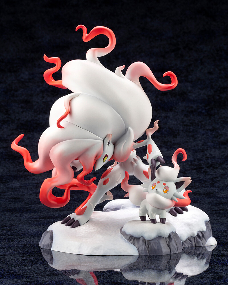 Pokémon Legends Arceus - Hisui Zoroark - Hisui Zorua - Pokémon Center Original Figure (Kotobukiya, Pokémon Center) photo 3
