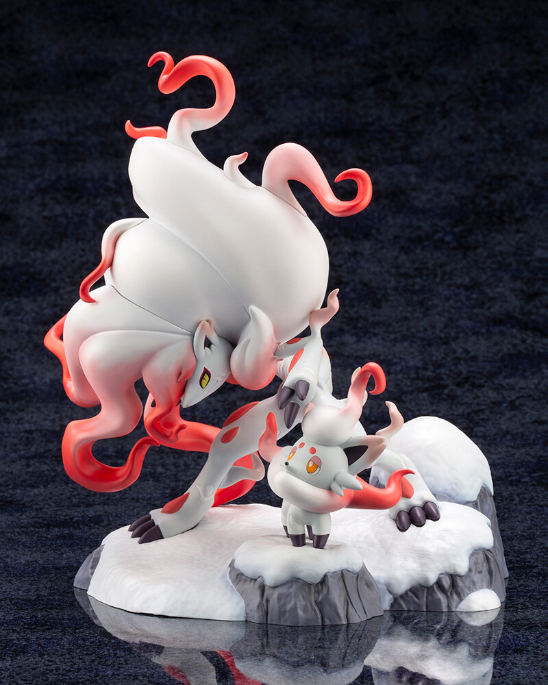 Pokémon Legends Arceus - Hisui Zoroark - Hisui Zorua - Pokémon Center Original Figure (Kotobukiya, Pokémon Center) photo 4