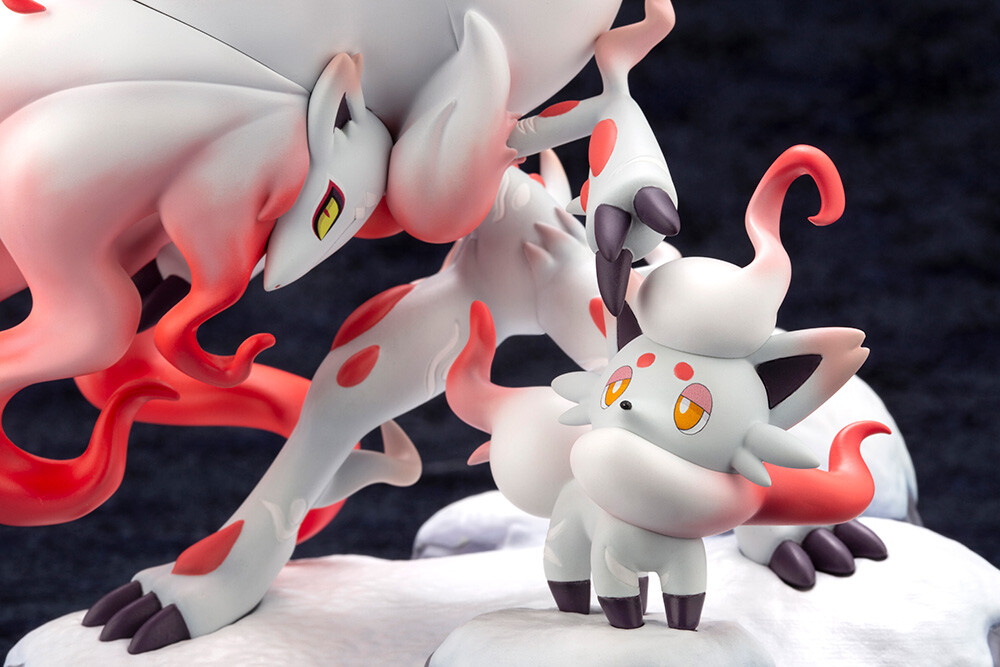 Pokémon Legends Arceus - Hisui Zoroark - Hisui Zorua - Pokémon Center Original Figure (Kotobukiya, Pokémon Center) photo 8